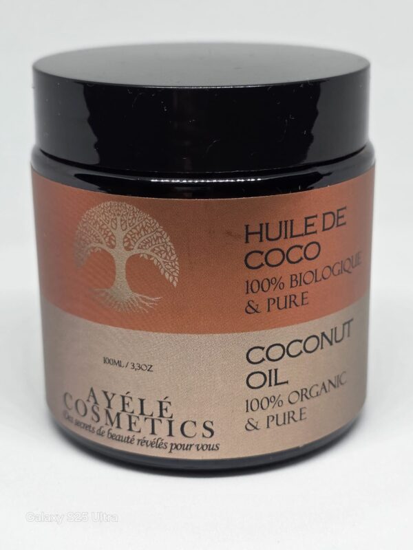 HUILE DE COCO 100 % biologique, pure et végan - 100ml