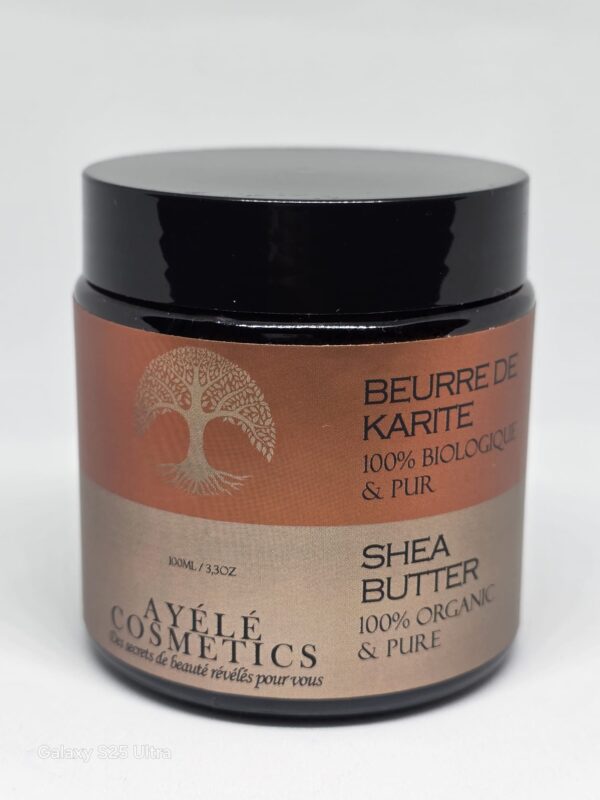 BEURRE DE KARITE 100% BIO ET VEGAN - 100 ml