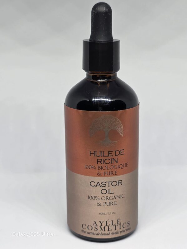 HUILE DE RICIN 100% BIO PURE ET VEGAN - 100 ml